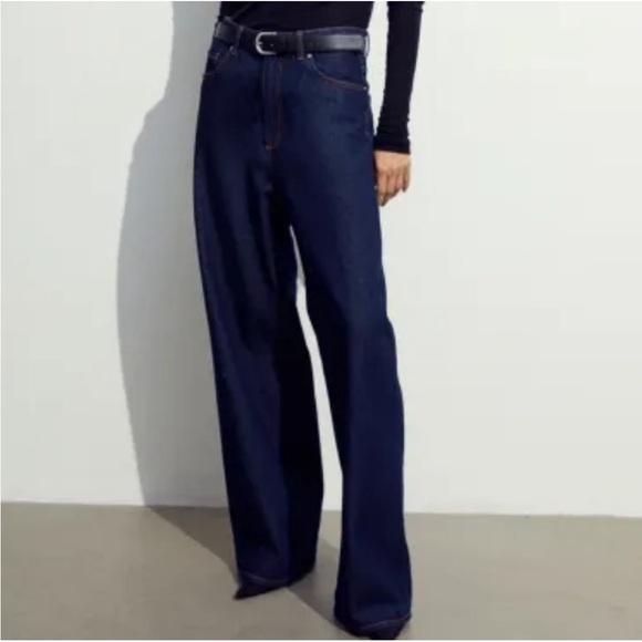 H&M Edition Women's Denim Trousers - Picture 1 of 5